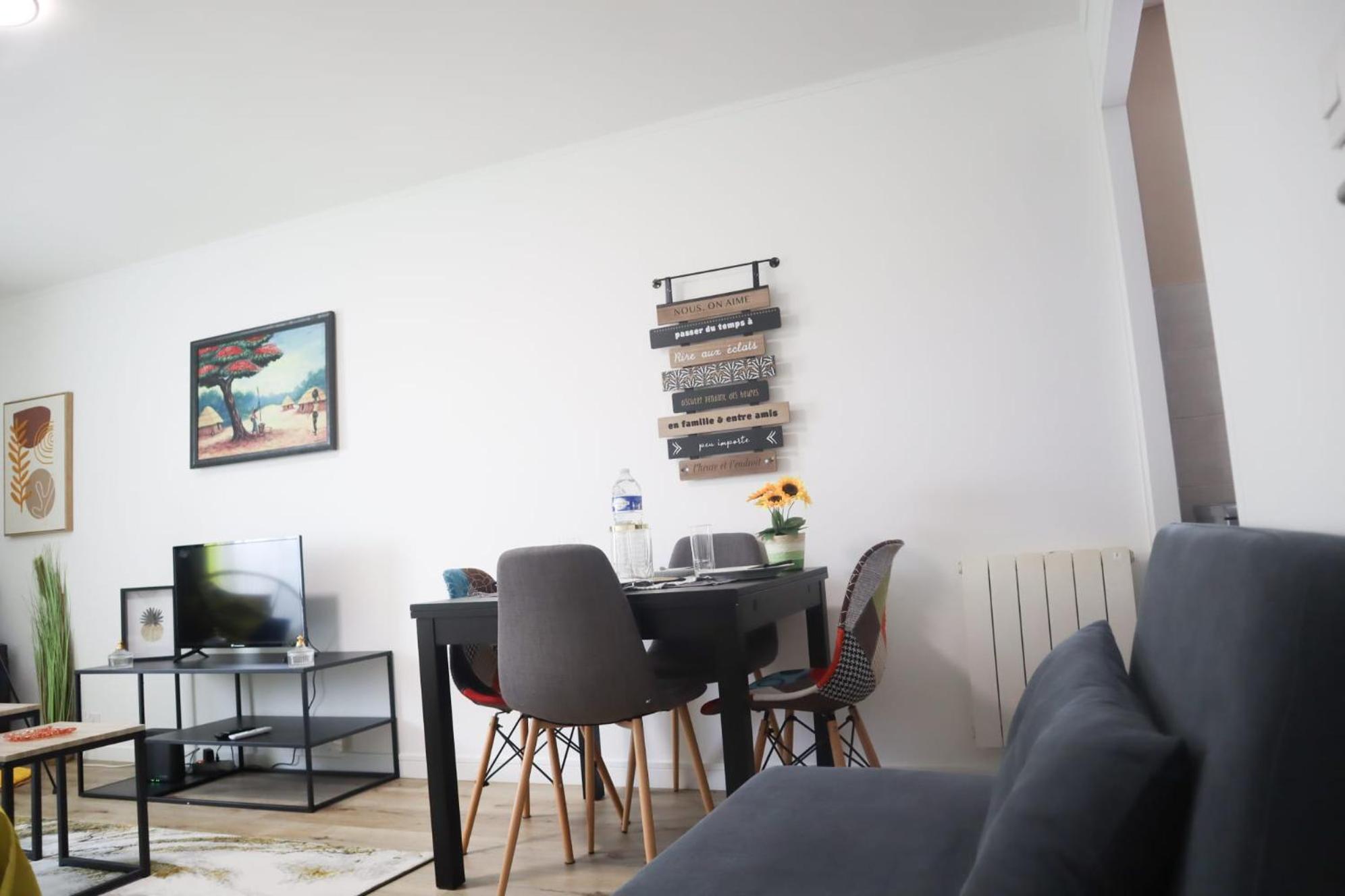 Appartement Cosy Sun-Mantes-La-Jolie Extérieur photo