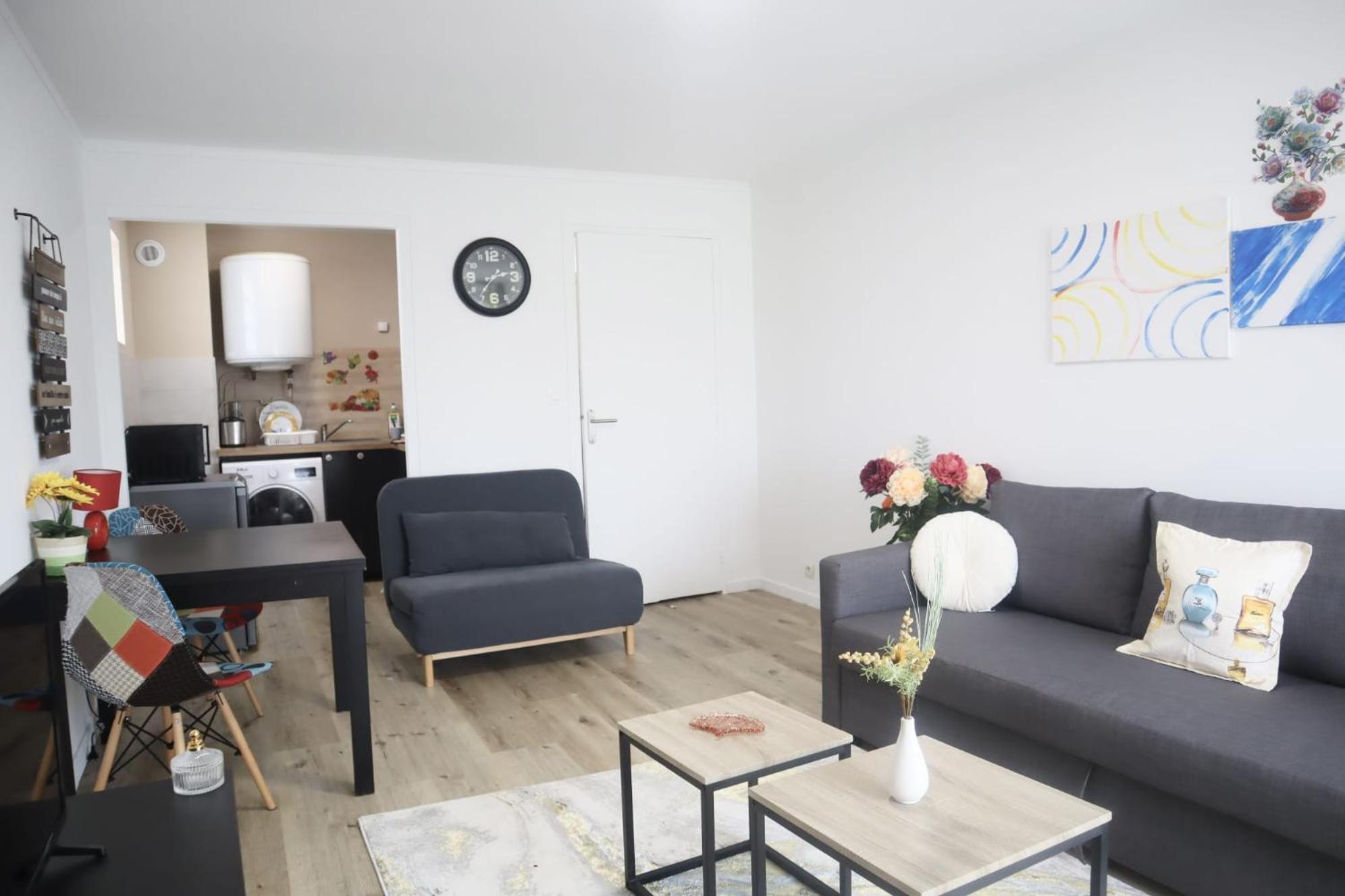 Appartement Cosy Sun-Mantes-La-Jolie Extérieur photo